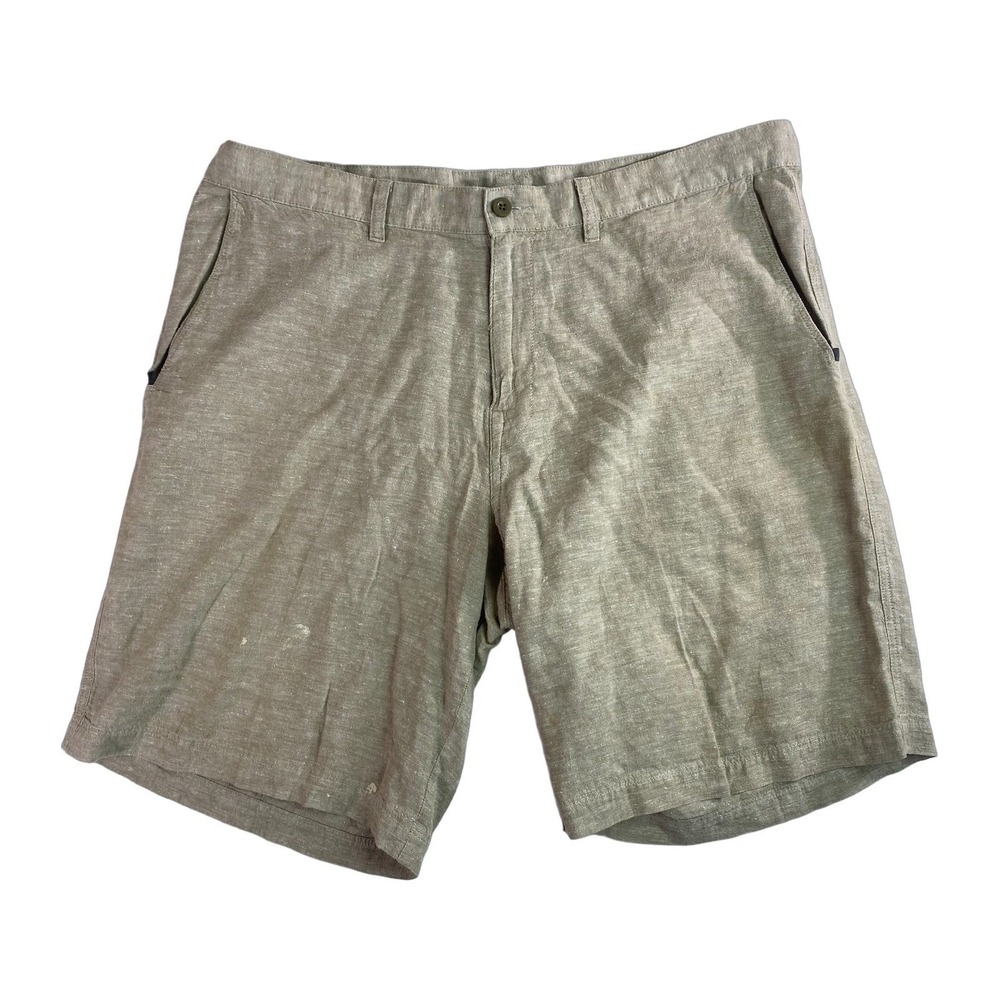 Patagonia Men's 38 Hemp Cotton Blend Shorts Beige Tan Casual‎ Outdoors Common